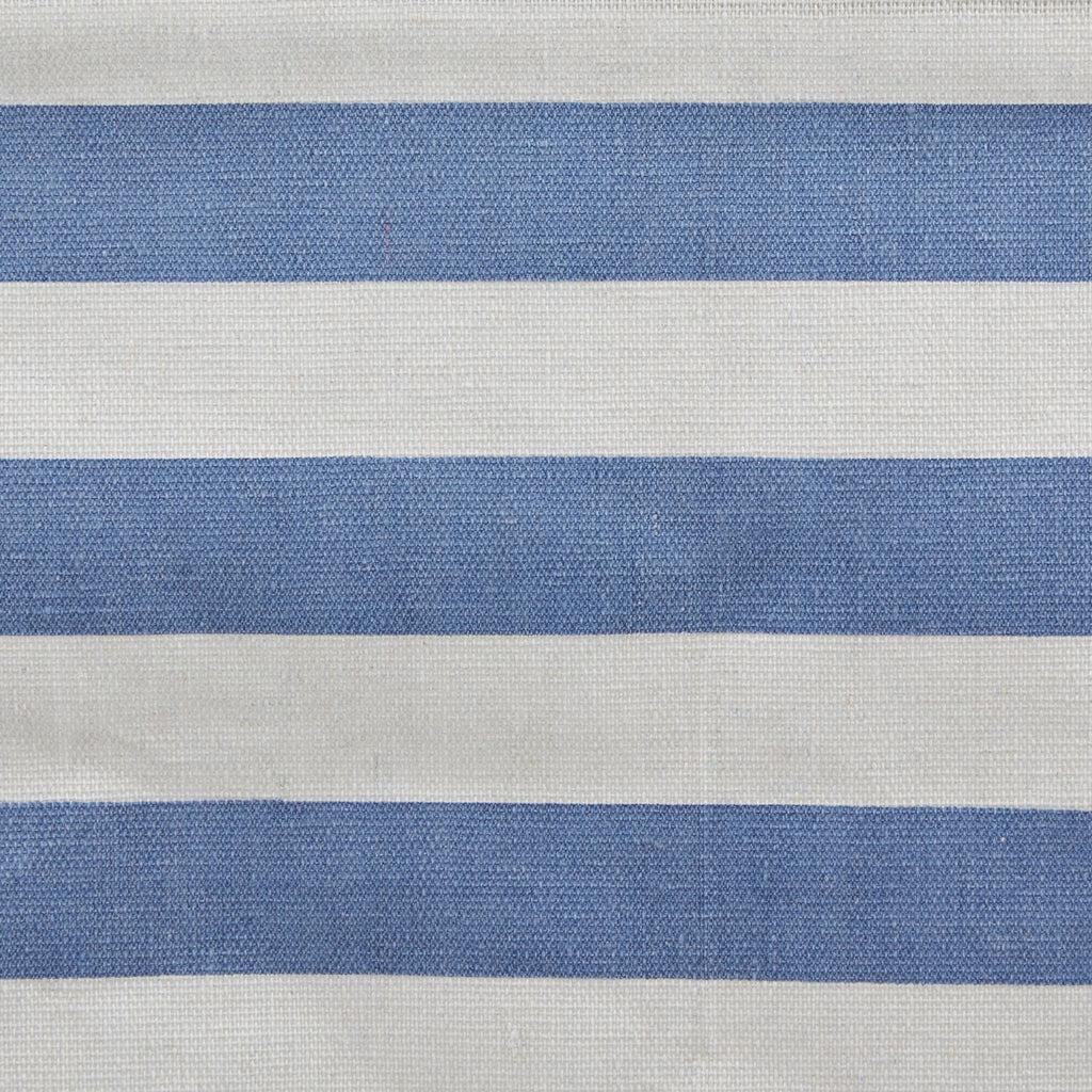 PE Coated Cotton/Poly Laundry Bin Stripe French Blue Rectangle Extra Large 12.5X17.5X10.5 Set Of 2