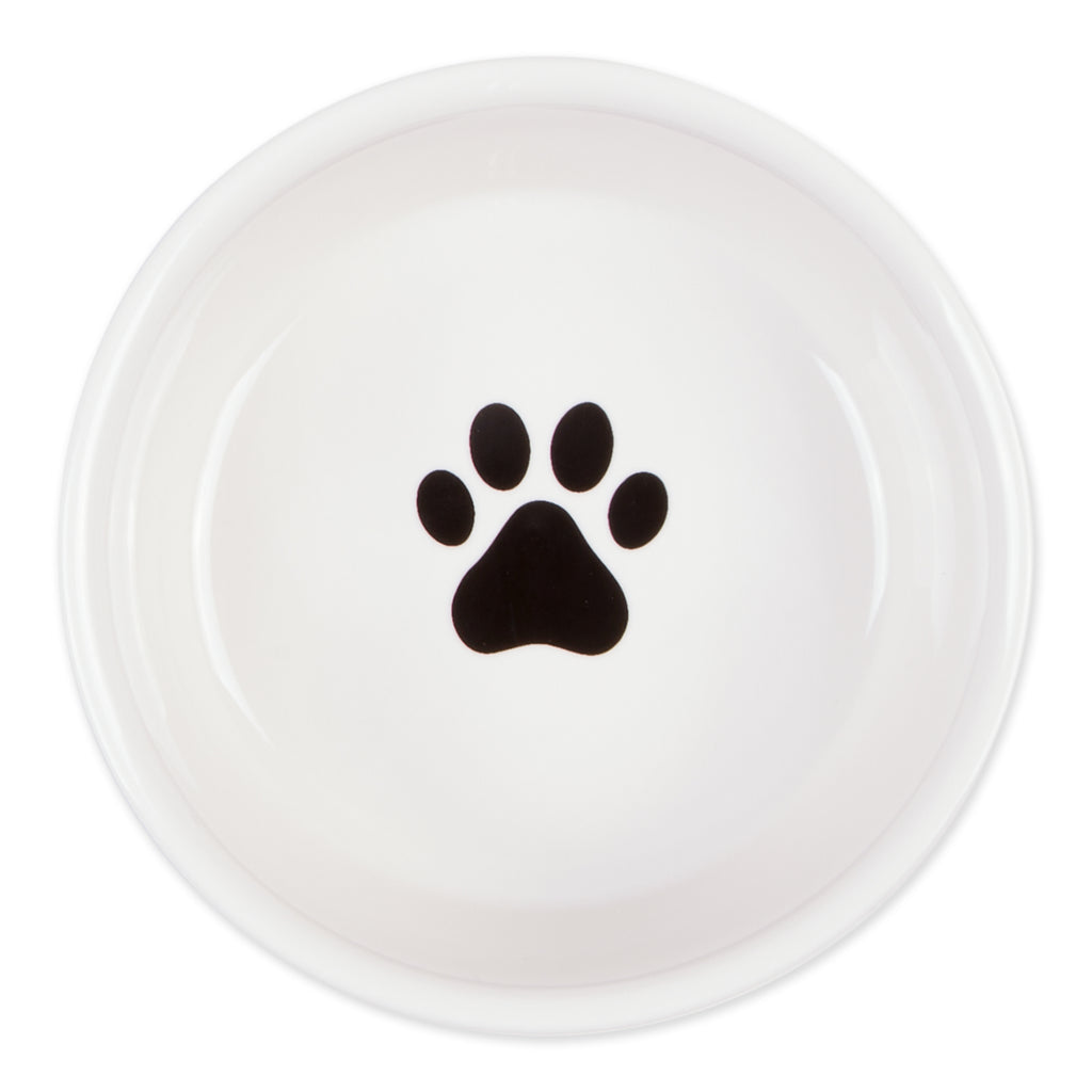 Pet Bowl Cats Meow Small 4.25Dx2H Set of 2