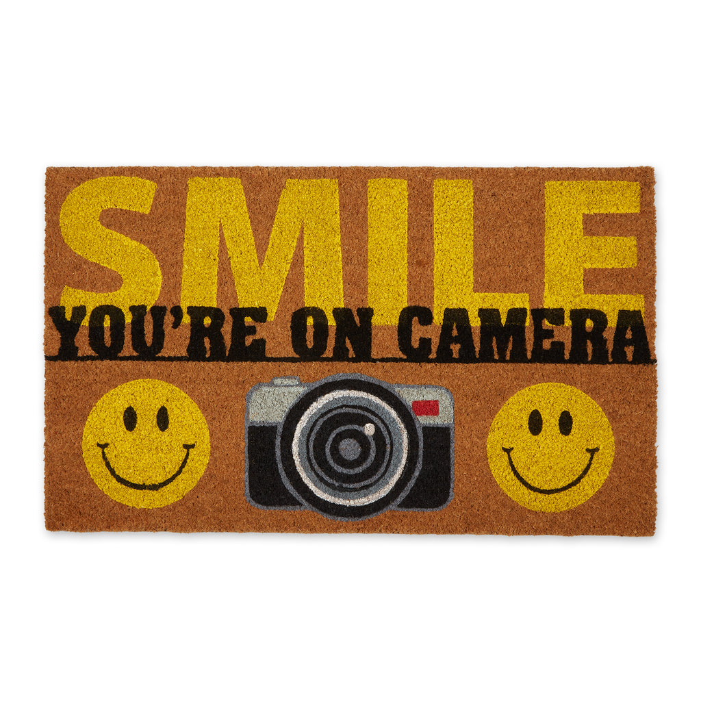 Smile You're On Camera Doormat