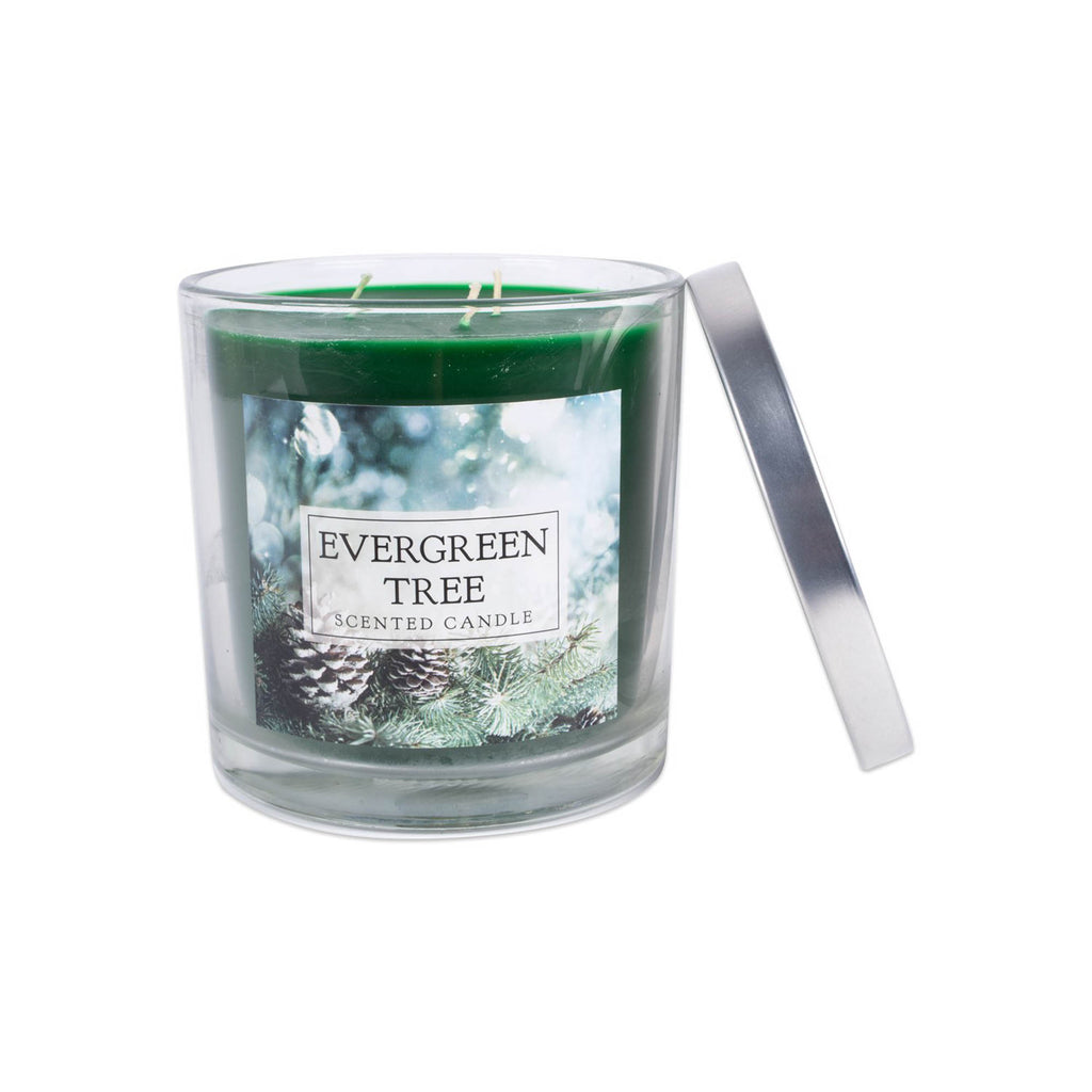 DII Evergreen Tree 3 Wick Scented Candle