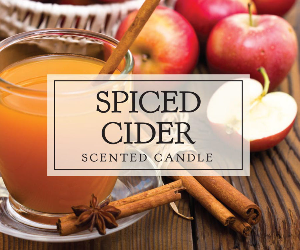 DII Spiced Cider 3 Wick Scented Candle