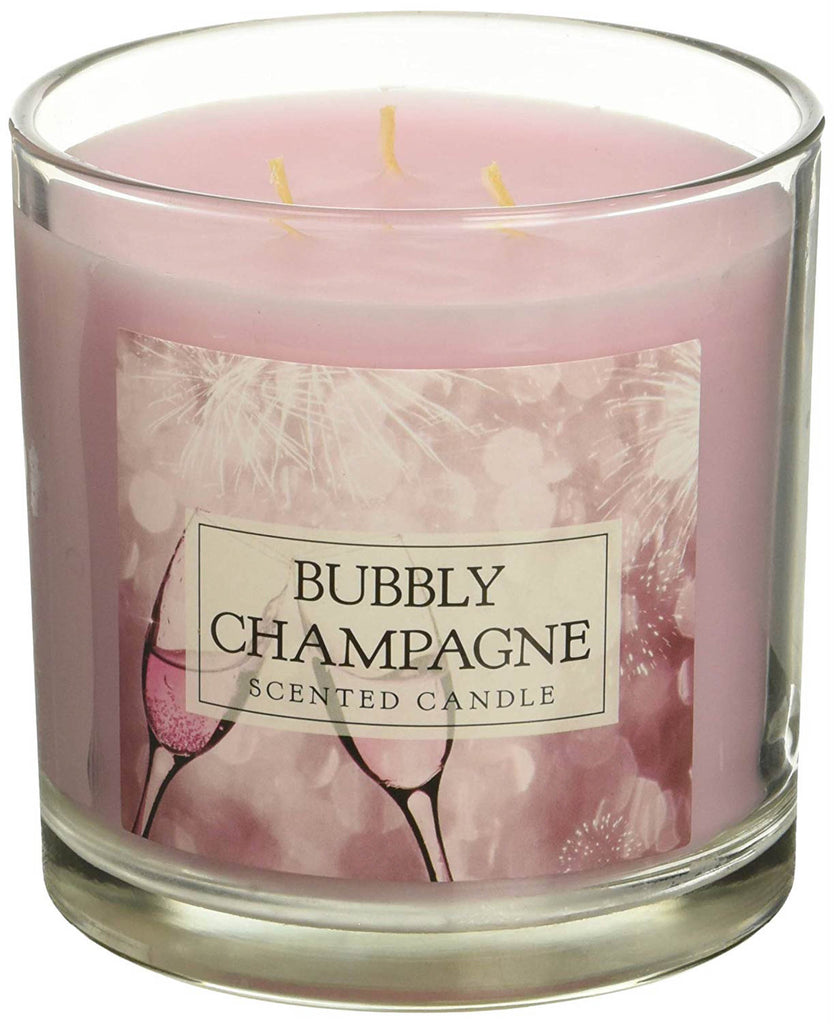 Bubbly Champagne3 Wick Scented Candle