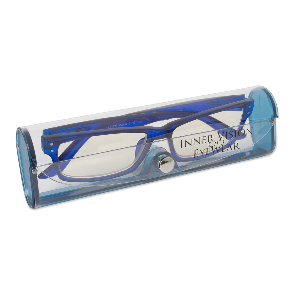 DII Computer Reading Glasses Blue 1.75