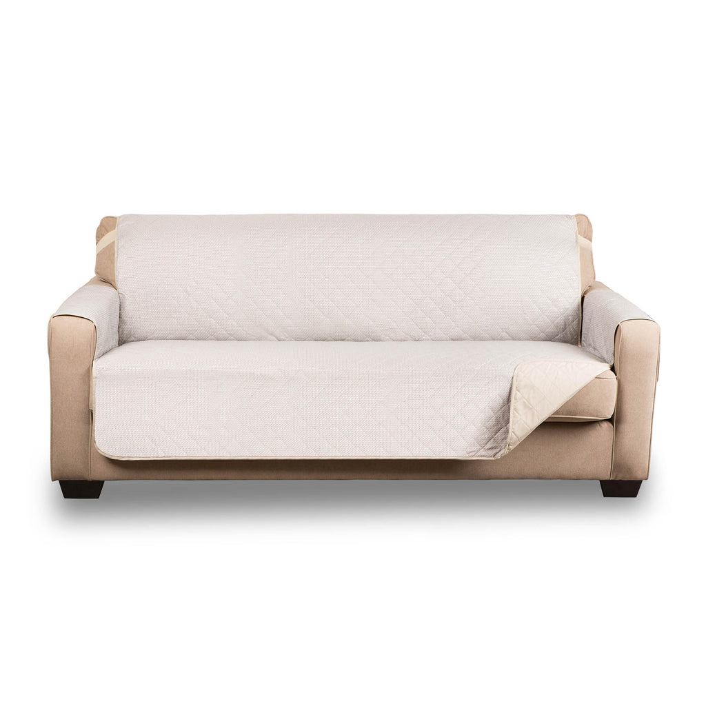 DII Reversible Oversize Sofa Cover Beige