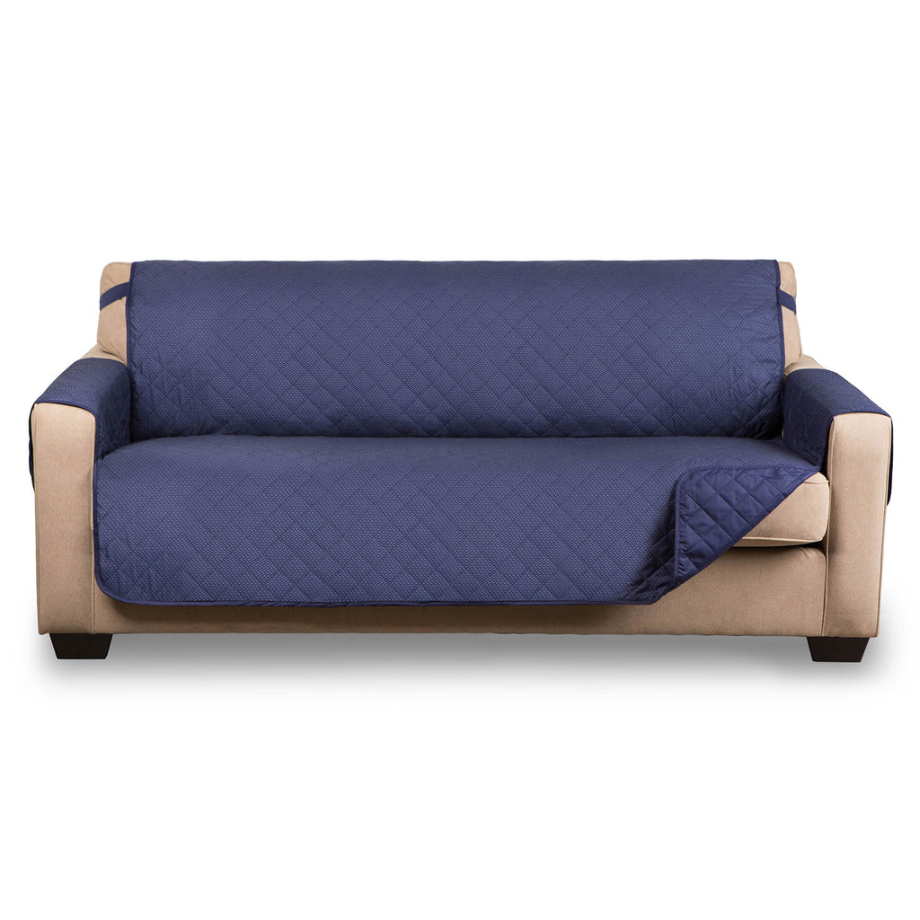 DII Reversible Oversize Sofa Cover Navy
