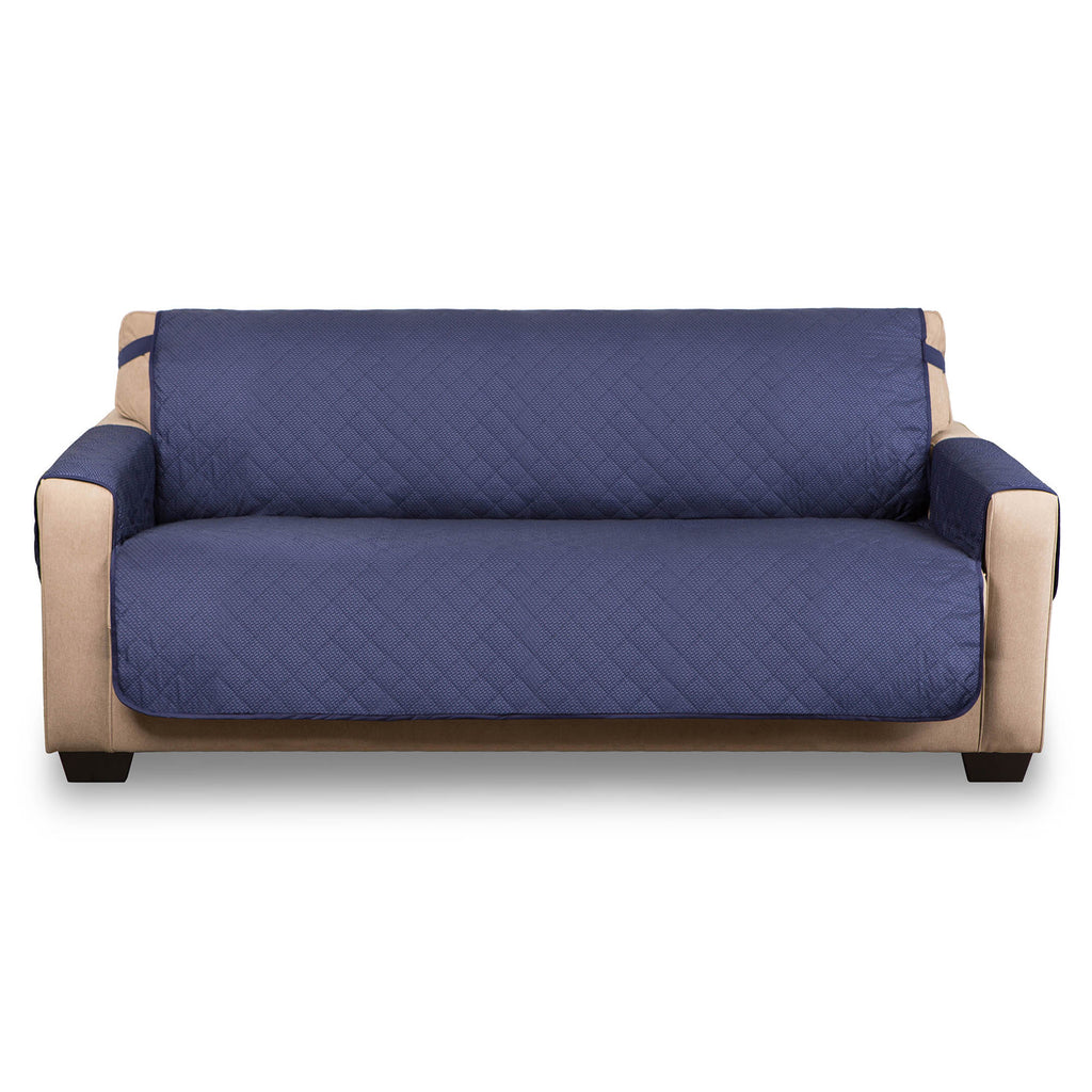 DII Reversible Oversize Sofa Cover Navy