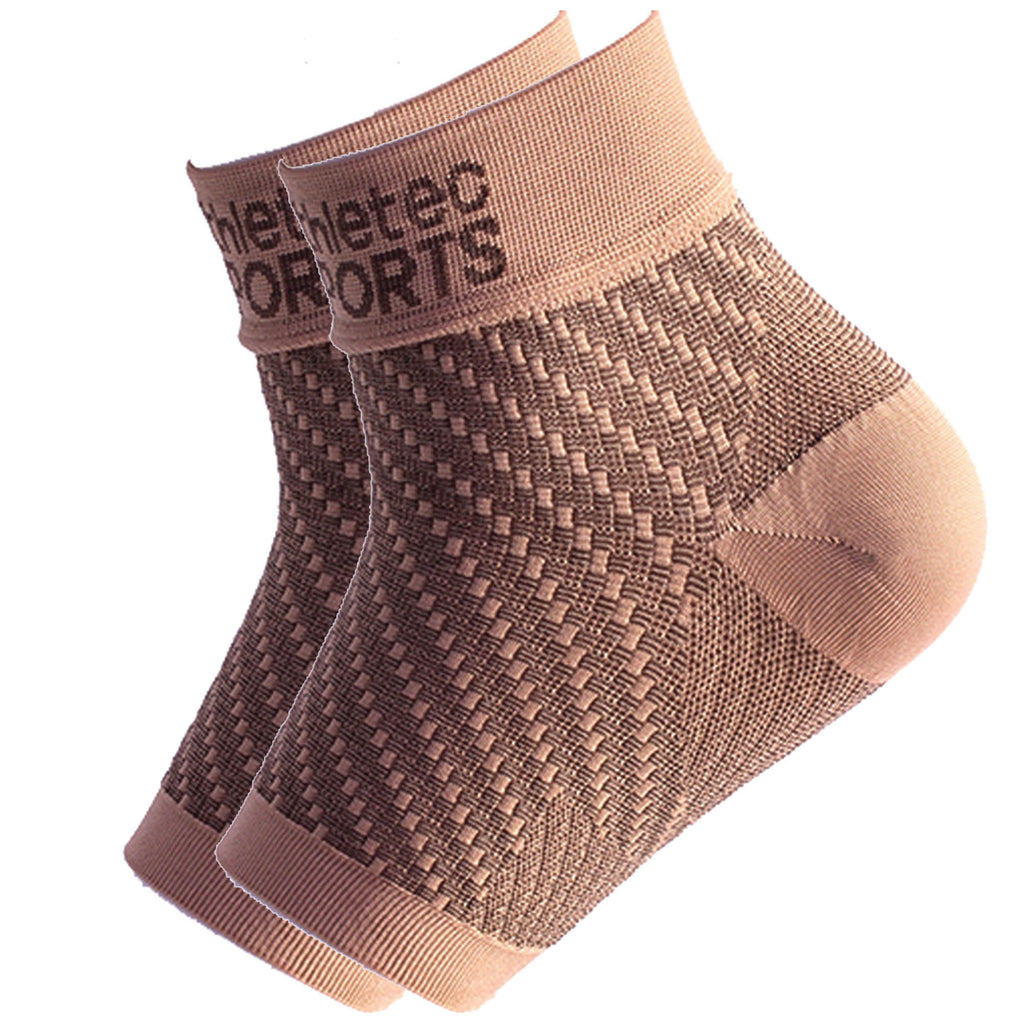 Compression Foot Sleeves Nude S