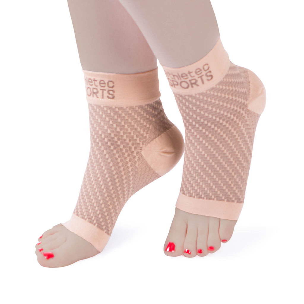 DII Compression Foot Sleeves Nude M