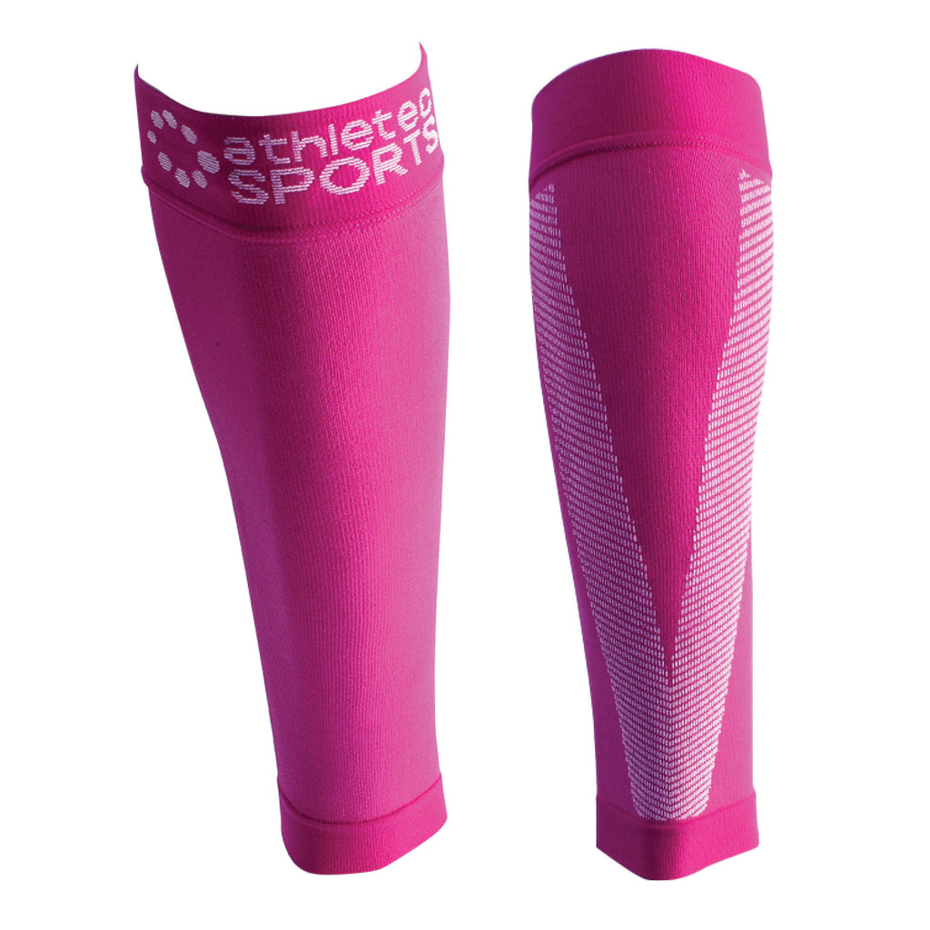 Compression Calf Sleeves Hot Pink S/M