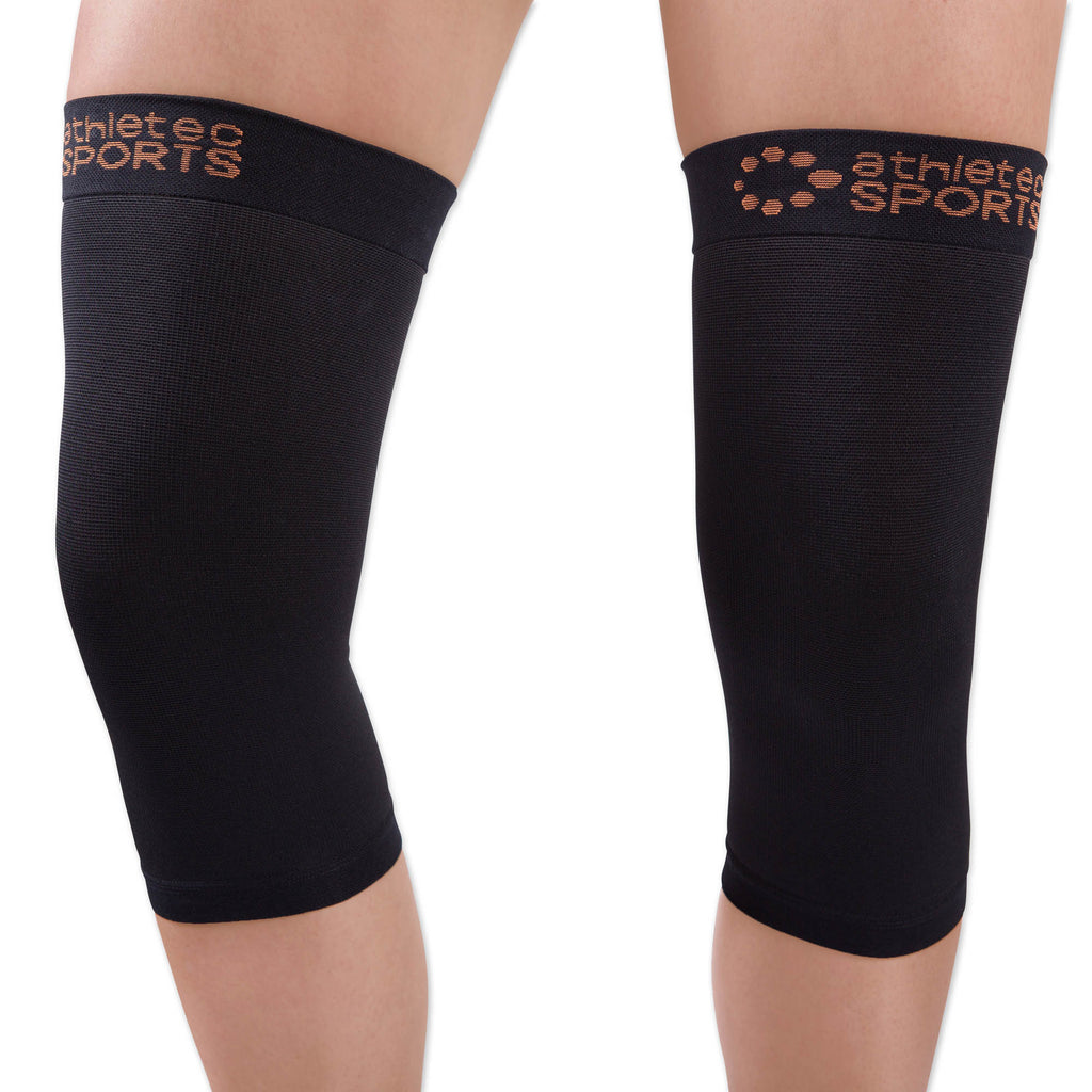 DII Copper Compression Knee Sleeve Pair XL