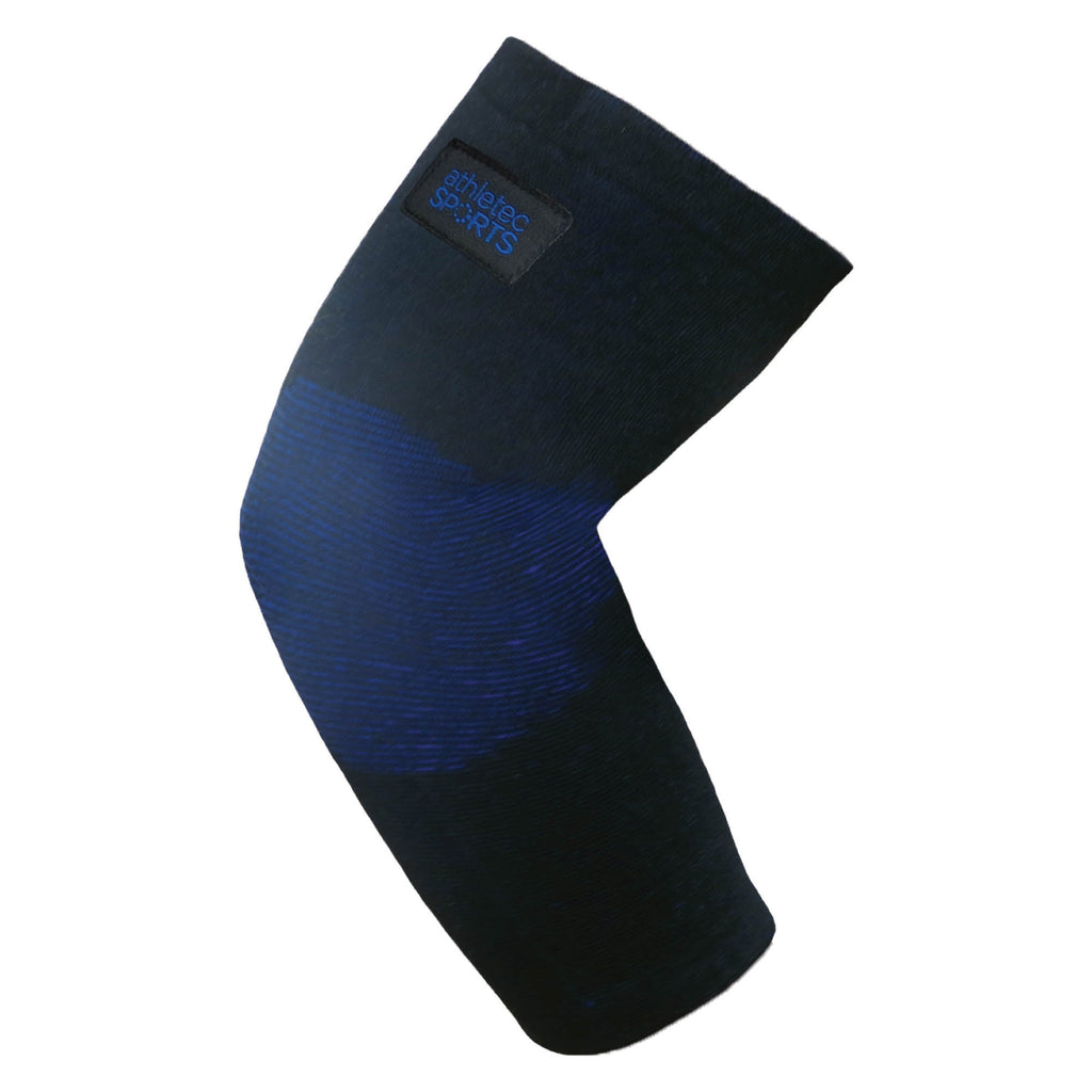 Bamboo Charcoal Elbow Sleeves Black Blue Small