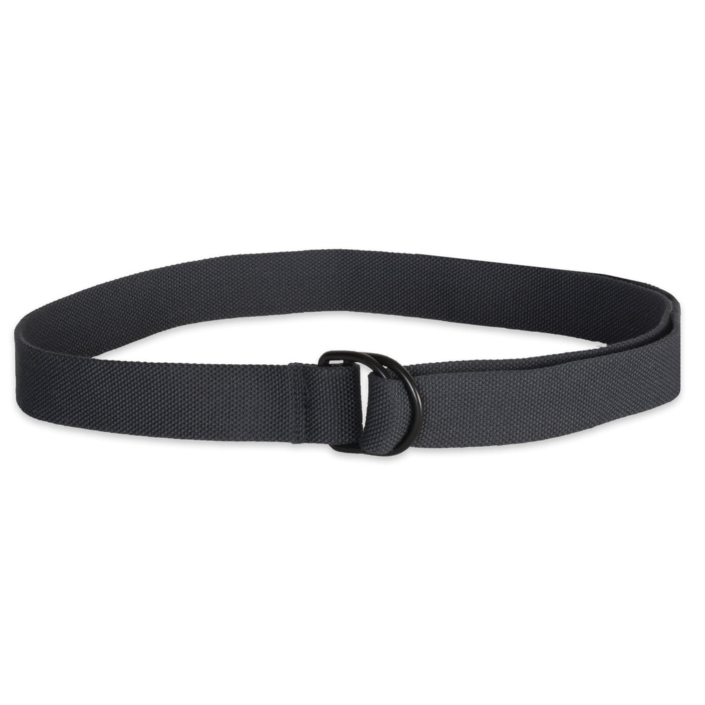 DII Mens And Womens D-Ring Canvas Style Belt Dark Grey XXL