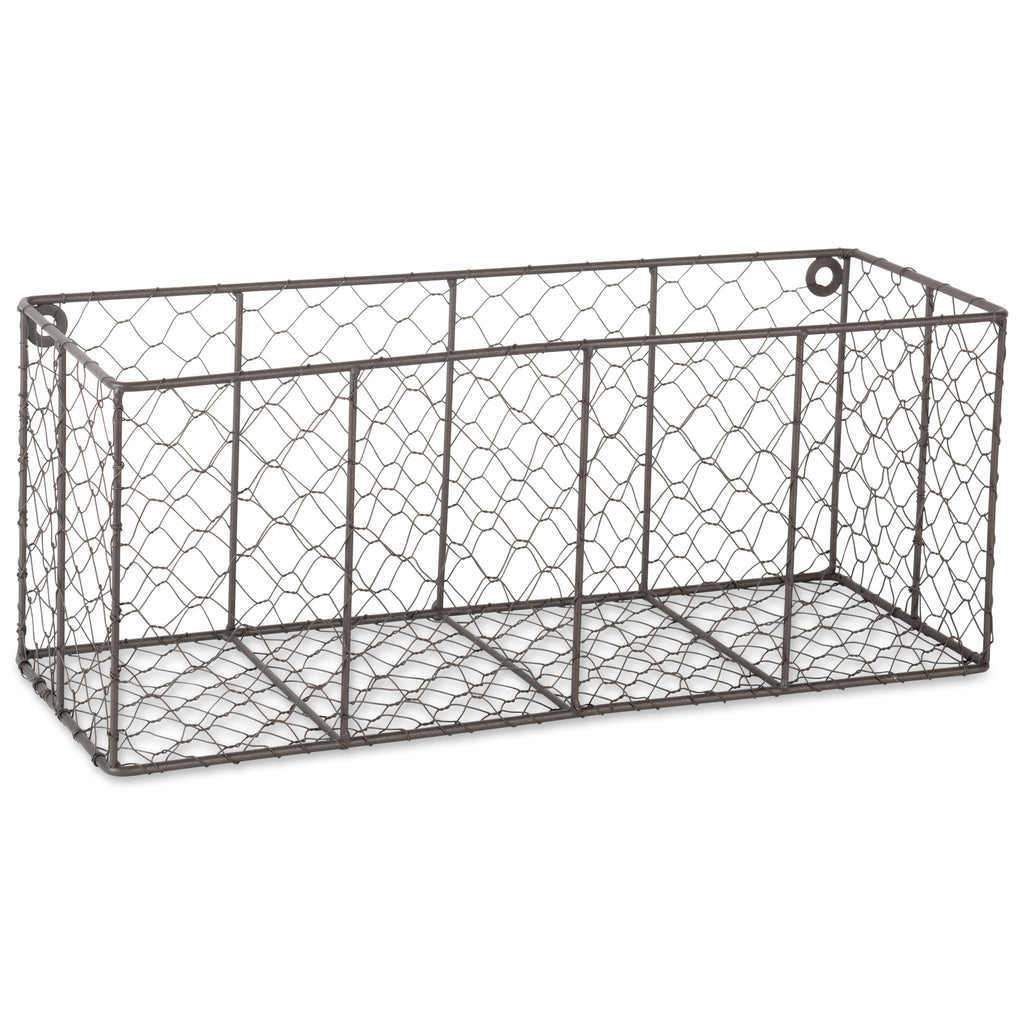DII Wall Mount Chicken Wire BasketSet of 2 Med