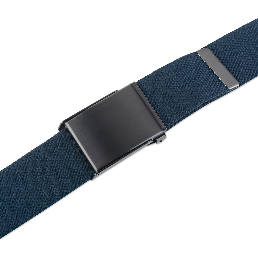 DII Mens Military Style Canvas Web Belt 46 Navy