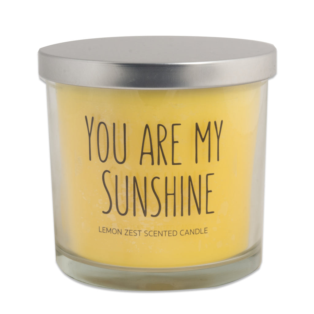 You Are My Sunshine -Lemon Zest 3 Wick Scented Candle