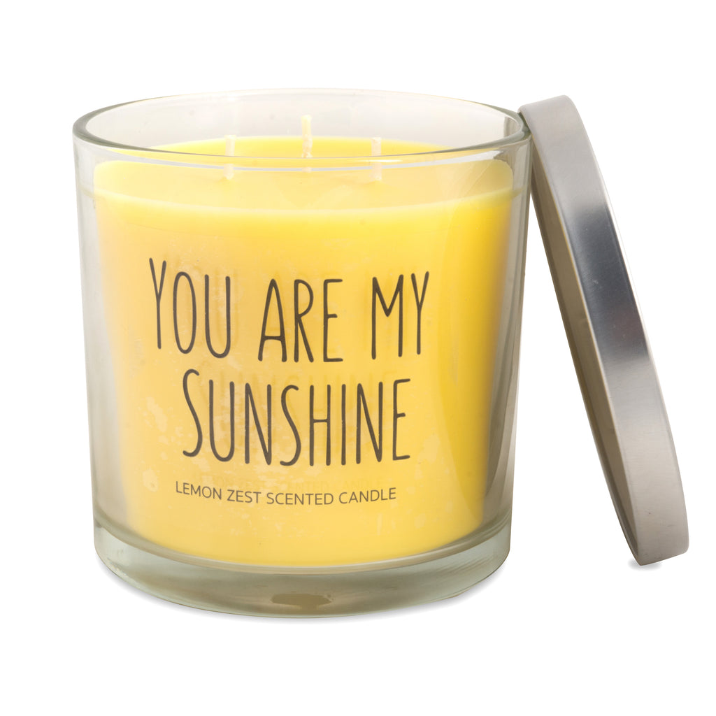DII You Are My Sunshine -Lemon Zest 3 Wick Scented Candle
