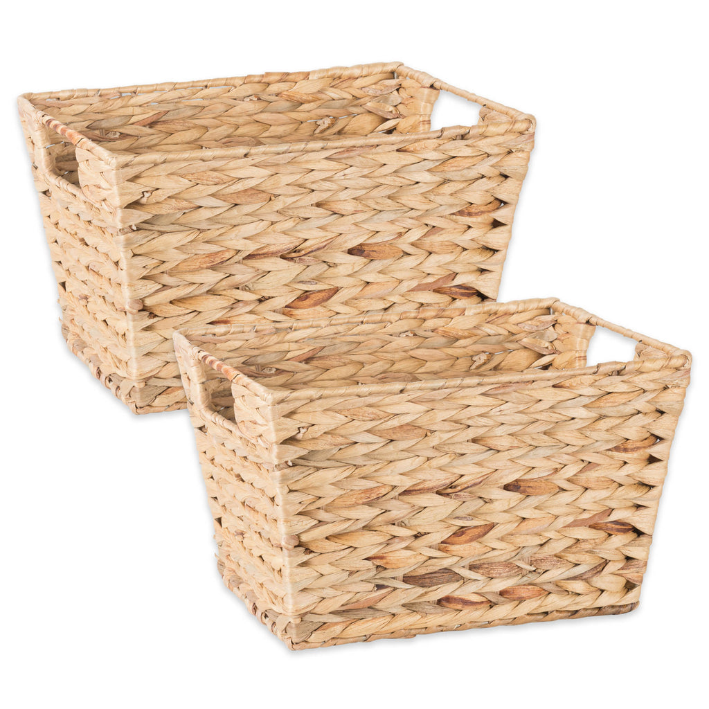 Medium Water Hyacinth Basket Set/2