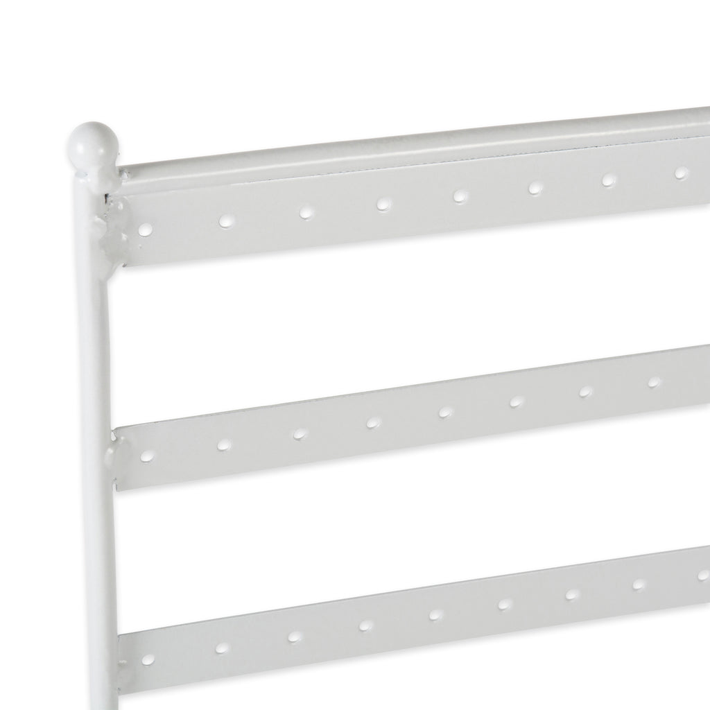 DII Earring Stand With Tray White