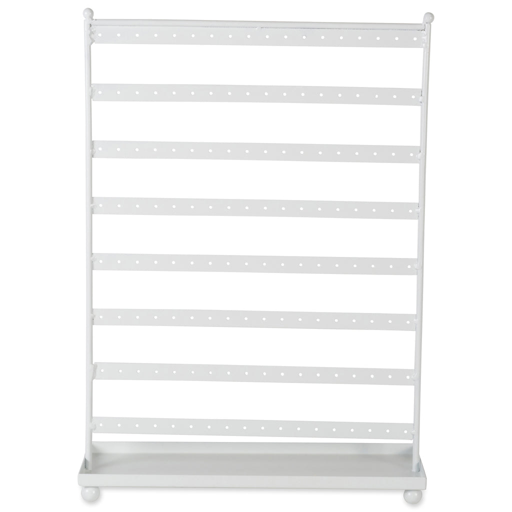 DII Earring Stand With Tray White