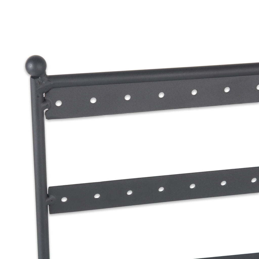 DII Earring Stand With Tray Black