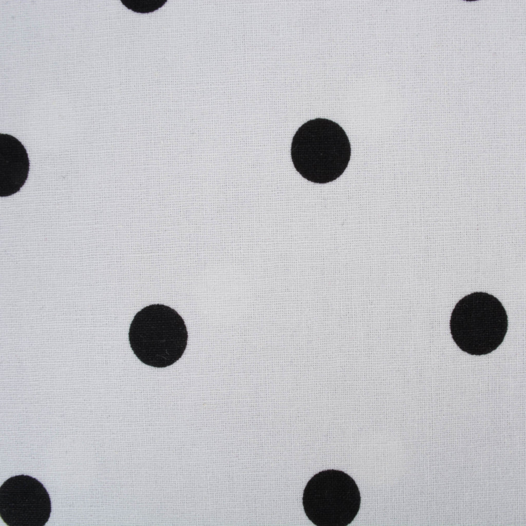 DII Reversible Polka Dot PlacematSet of 4 Black/White