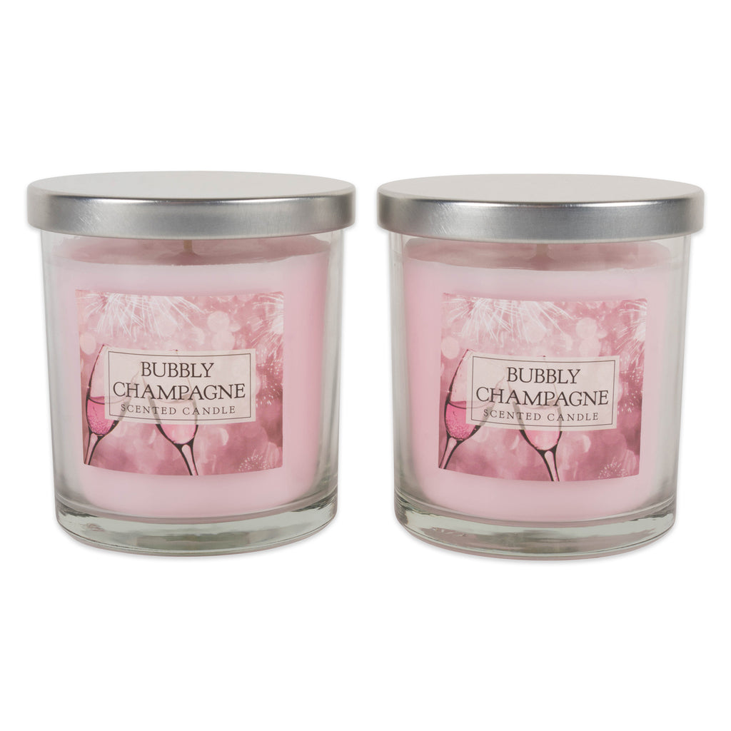 Bubbly Champagne Single Wick Candle Set/2