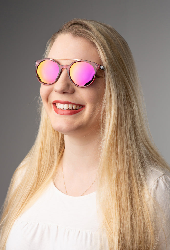 DII Classic Sunglasses Crystal Purple/Revo Lense