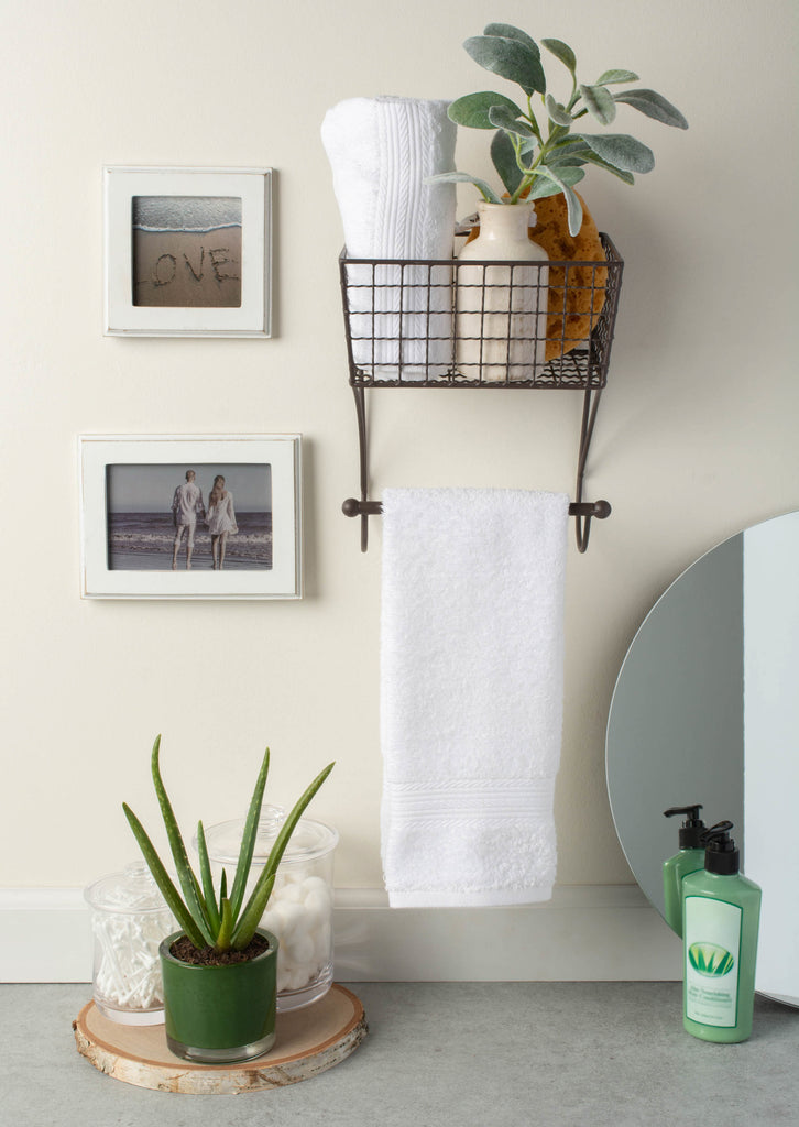 DII Farmhouse Towel Rack Small Rustic