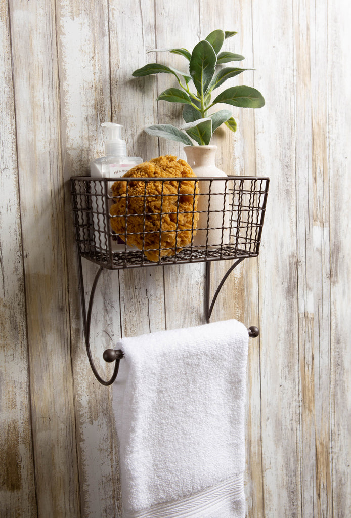 DII Farmhouse Towel Rack Small Rustic