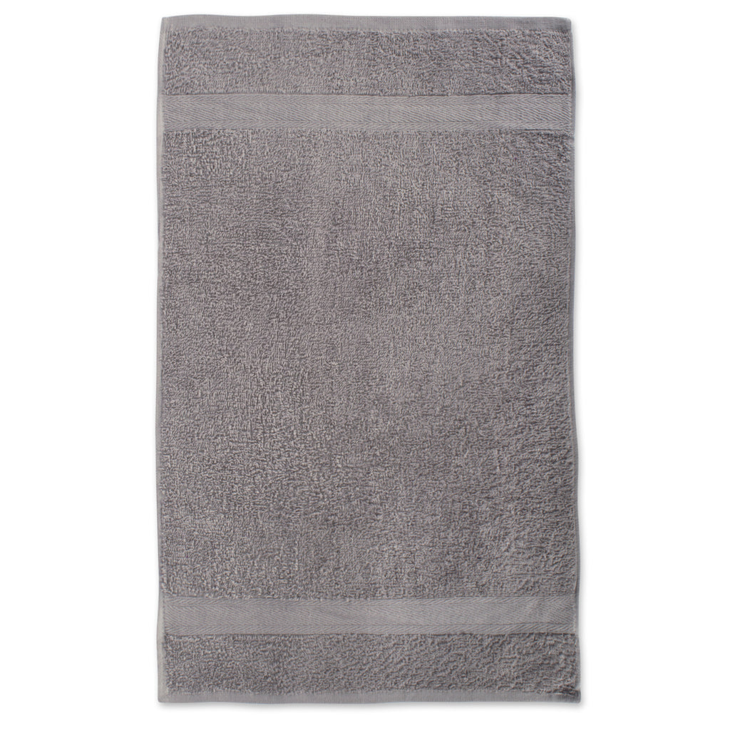 DII Gray Hand Towels Set of 4