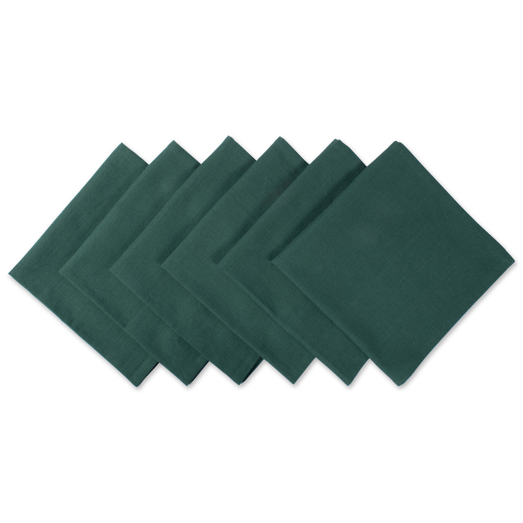 Dark Green Napkin Set/6