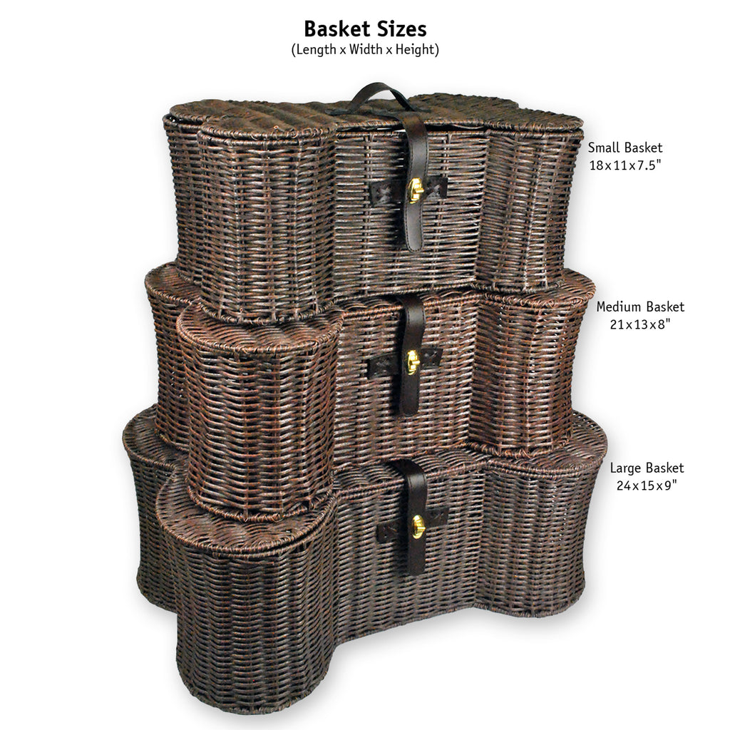 DII Bone Shape Toy Basket Large