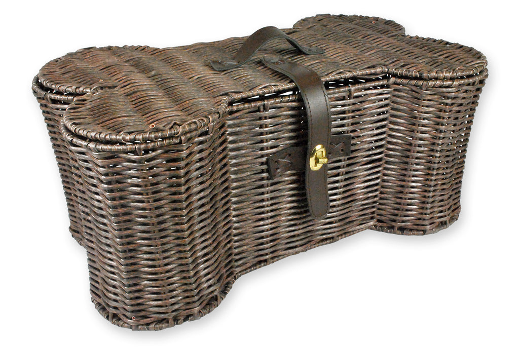 Bone Shape Toy Basket Large 24x15x9