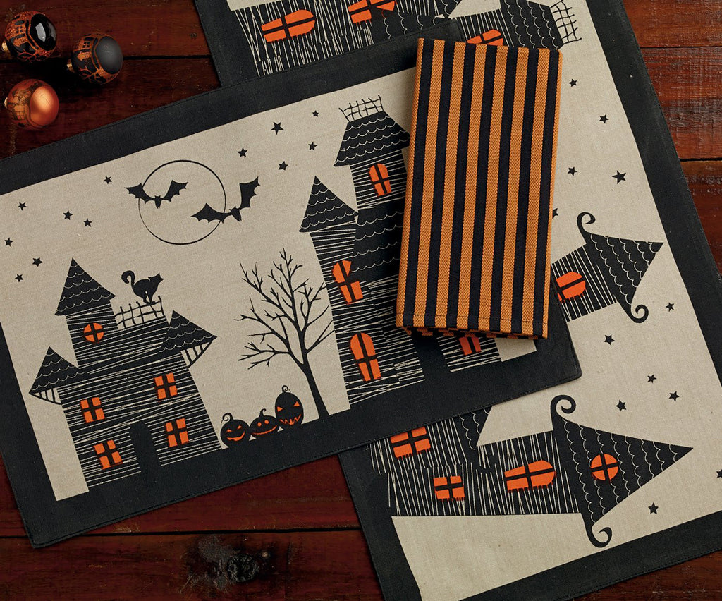Haunted House Table Runner, 14x72"