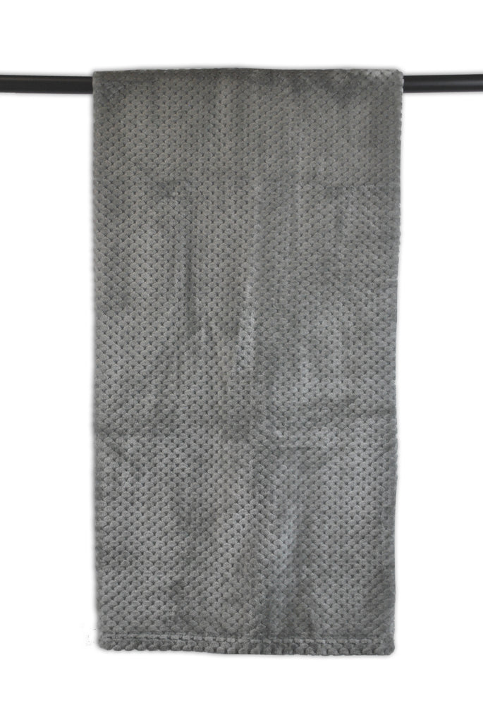 Solid Gray Medium Pet Blanket