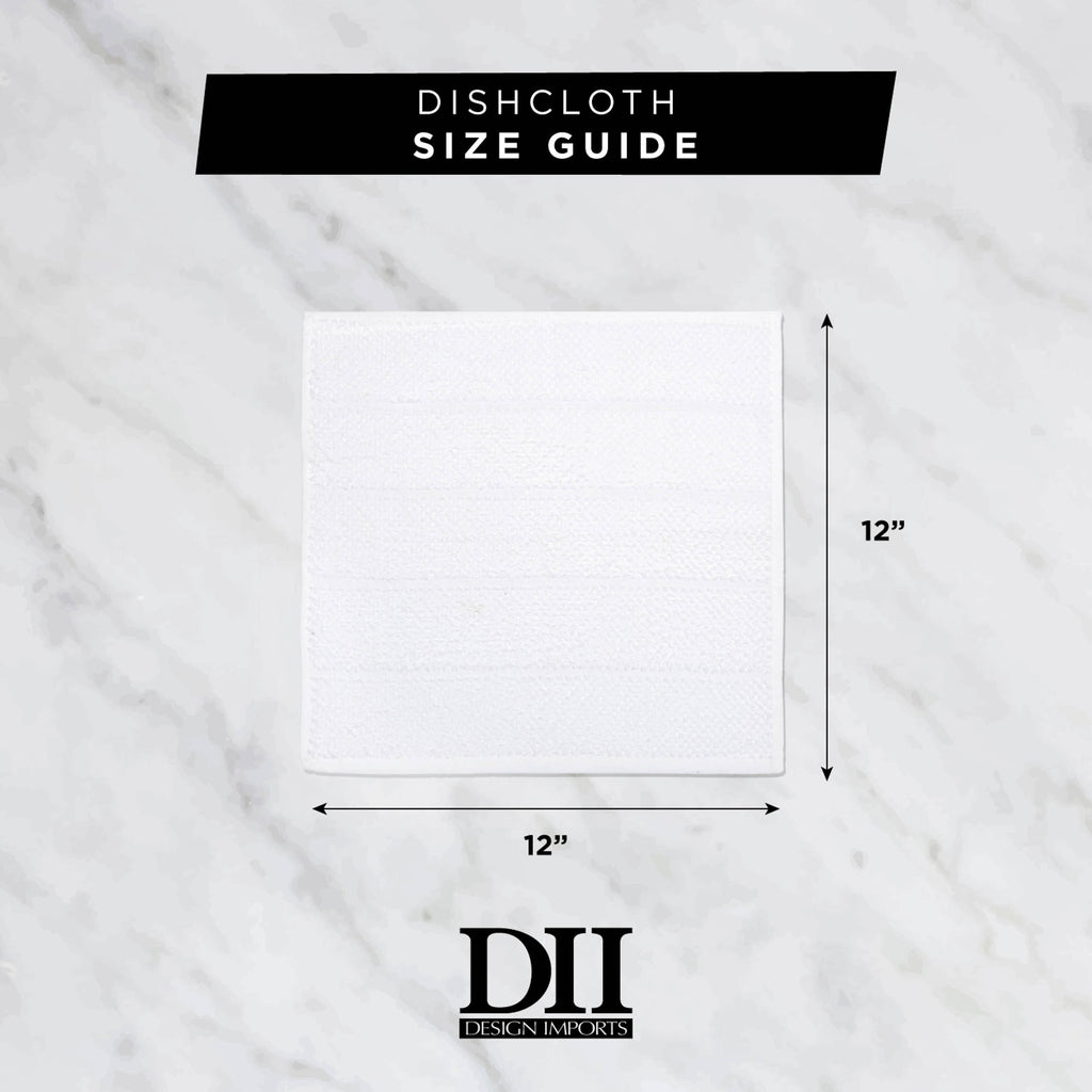 DII Lakehouse Check Heavyweight Dishcloth Set of 4