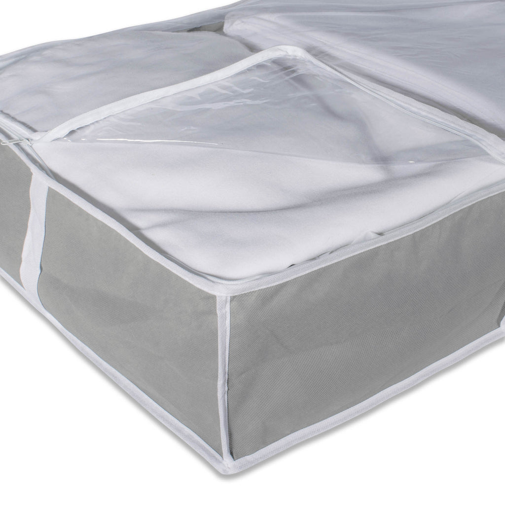 DII Gray Soft Storage Set of 2