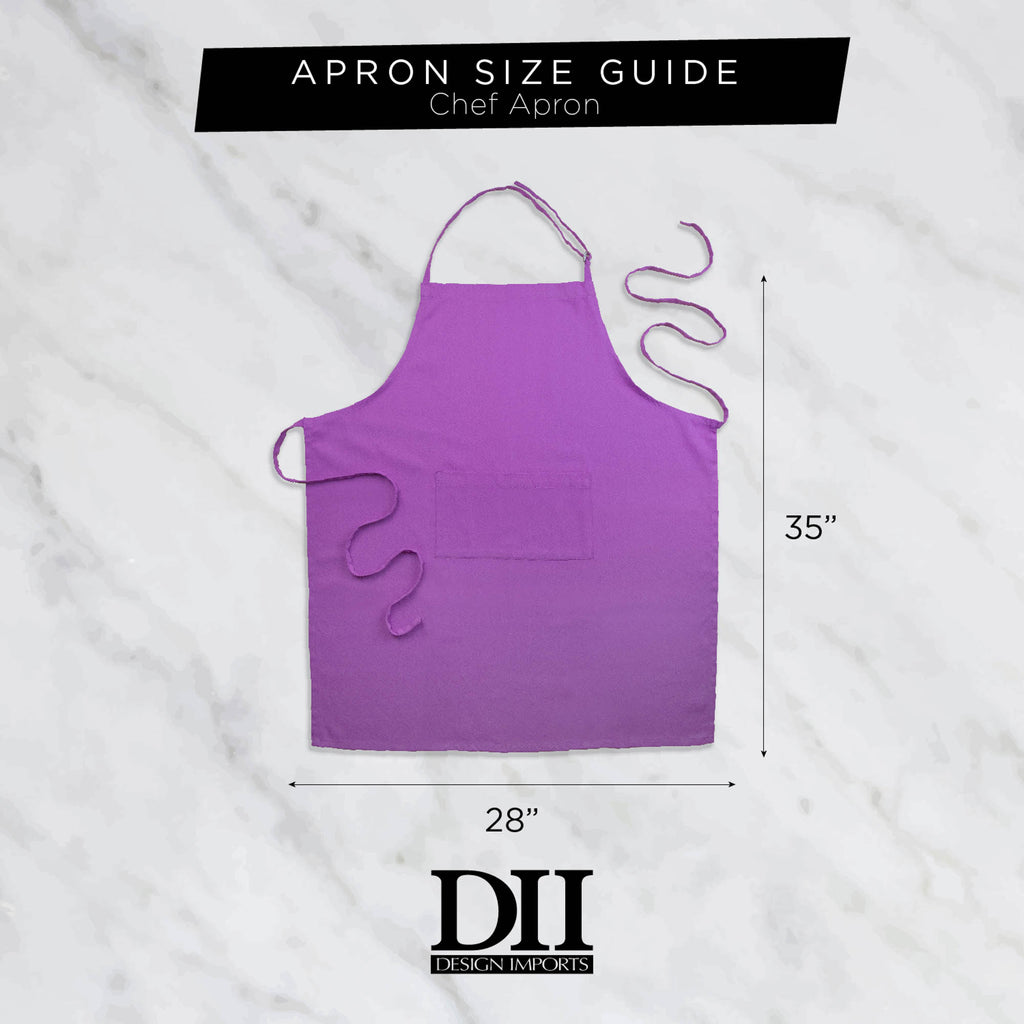 DII Neon Pink Chef Apron