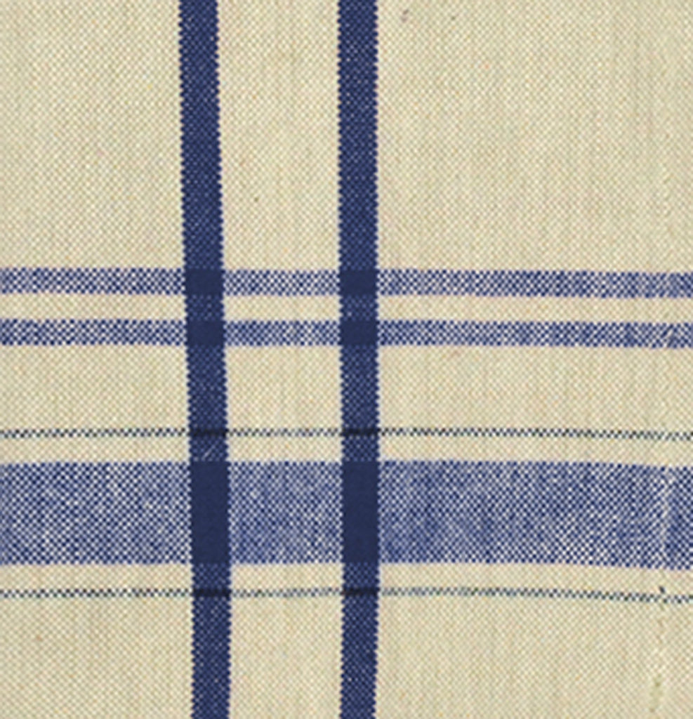 DII Nautical Blue French Stripe Tablecloth