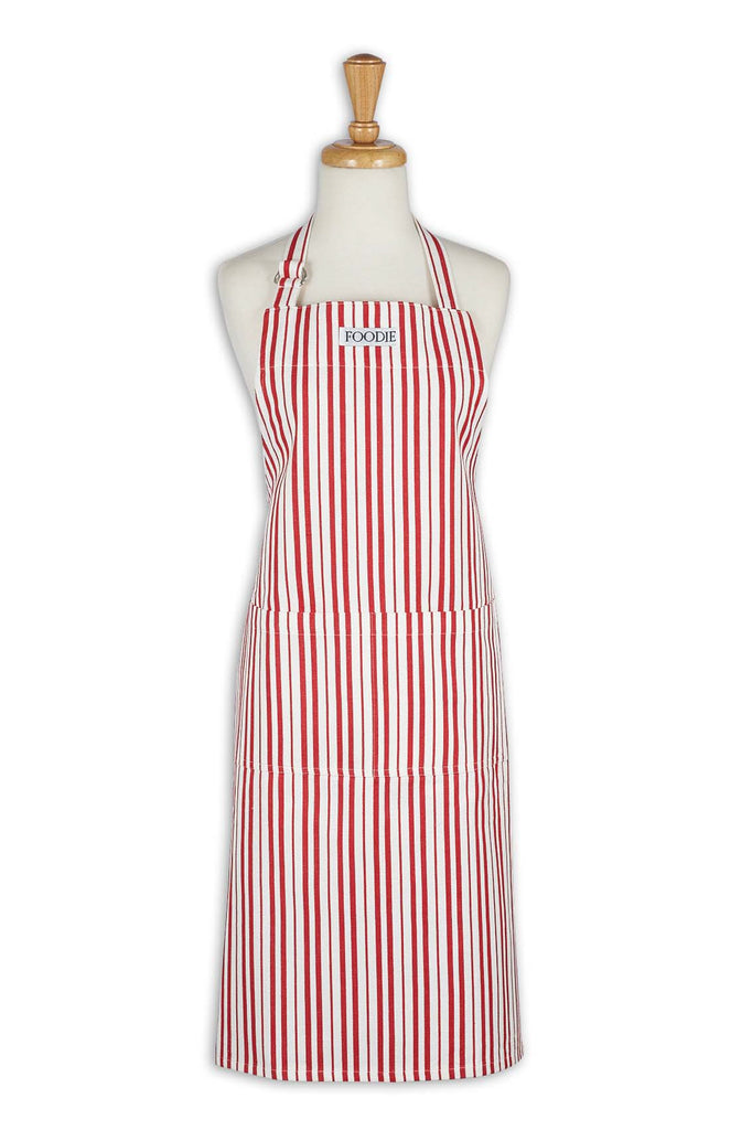 Tomato Stripe Foodie Gourmet Chef Apron