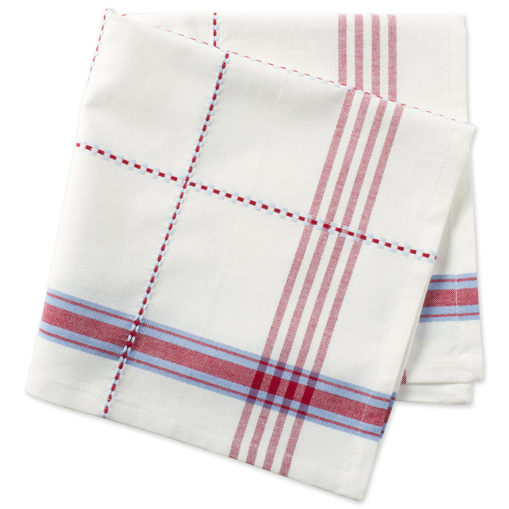 DII Napkin Coopville PlaidSet of 6