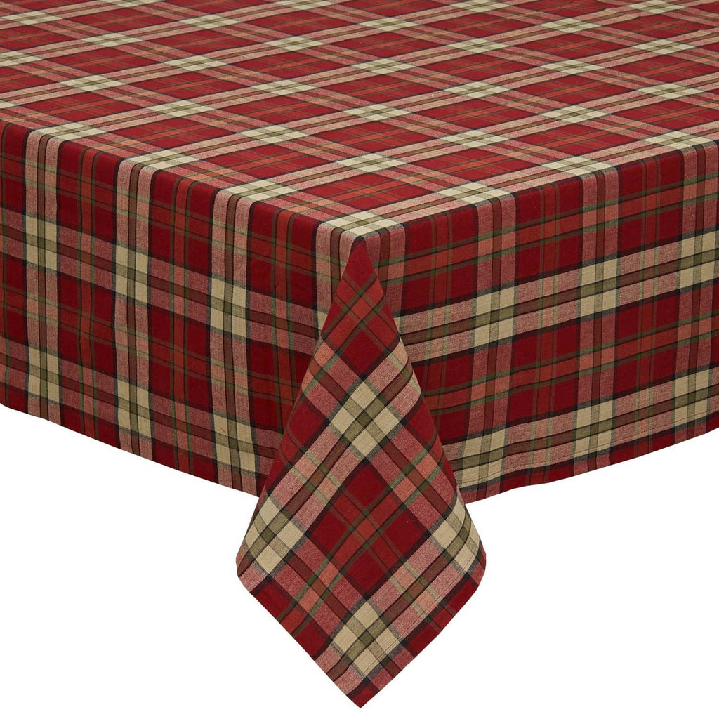 Campfire Plaid Tablecloth 52x52