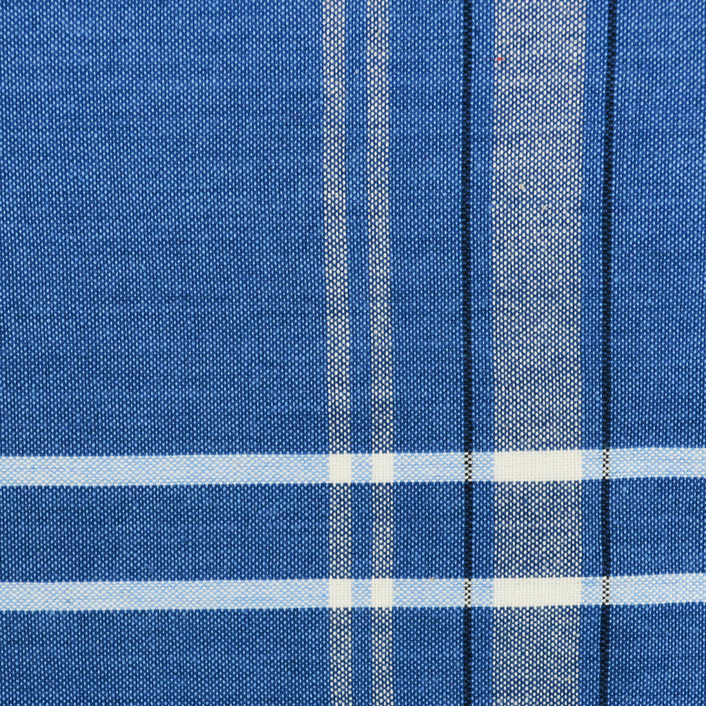 DII Blue Chambray French Stripe Napkin Set of 6