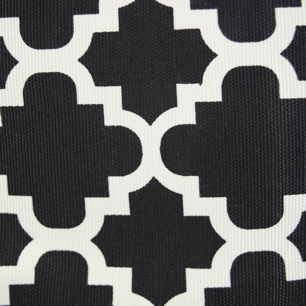 Polyester Bin Lattice Black Round Large