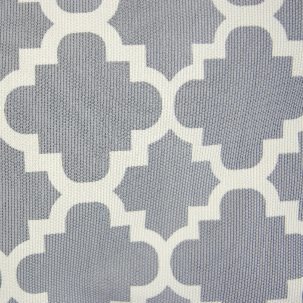 Polyester Bin Lattice Gray Round Medium