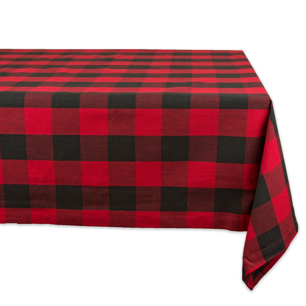 Buffalo Check Red Tablecloth 52x52
