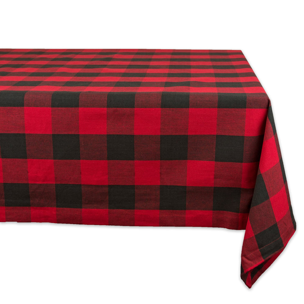 Red Buffalo Check Tablecloth 60x104