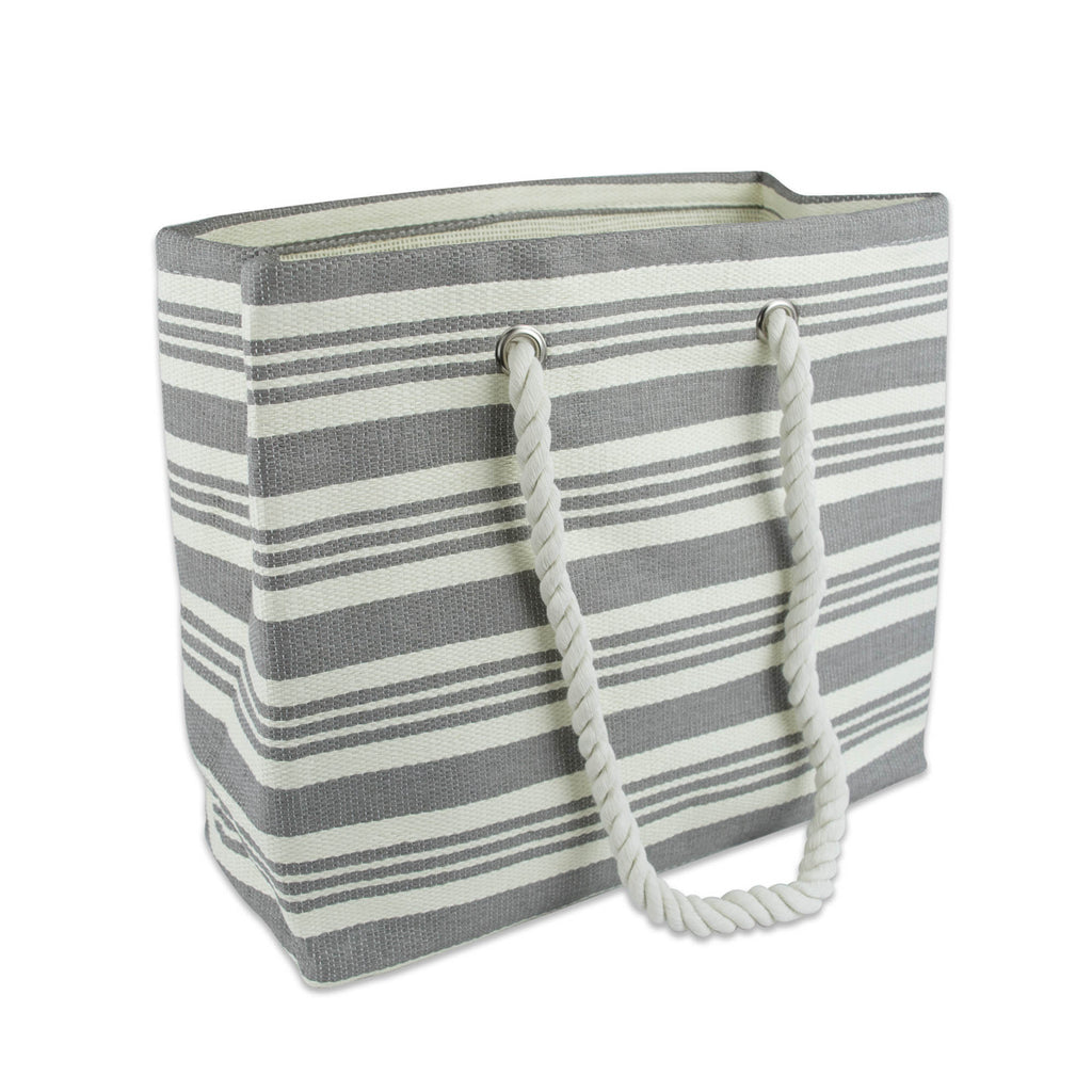 Paper Bag Urban Stripe Gray 15x6x13