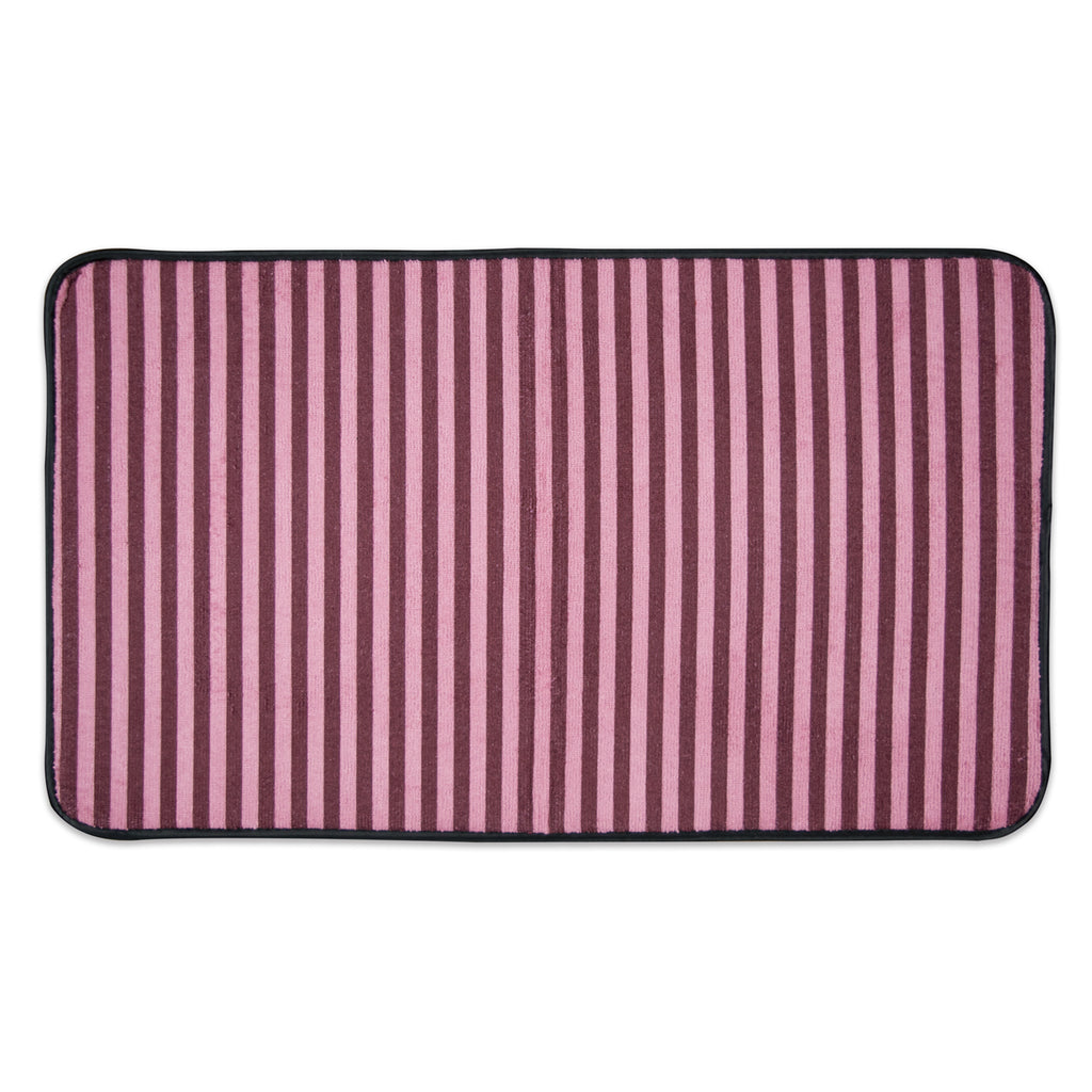 Cage Mat Stripe Cranberry Md