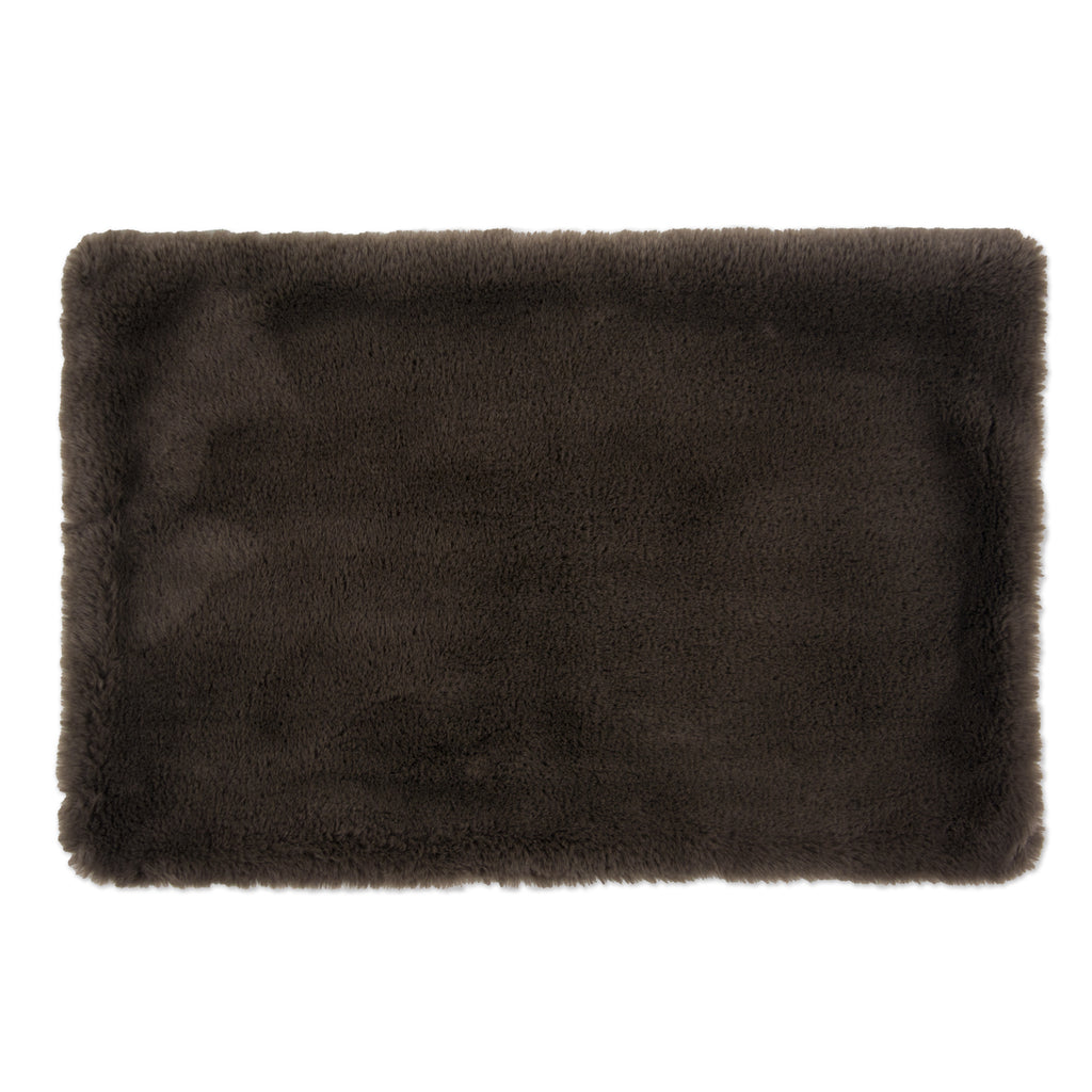 Cage Liner Faux Fur Brown Xlg